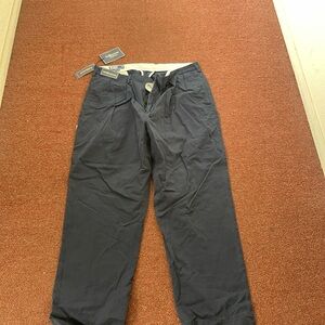 Ralph Lauren Dark Navy Cotton Chino Pants